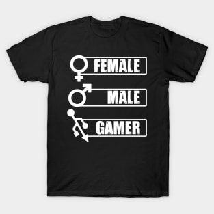 Male Female Gamer T-Shirt